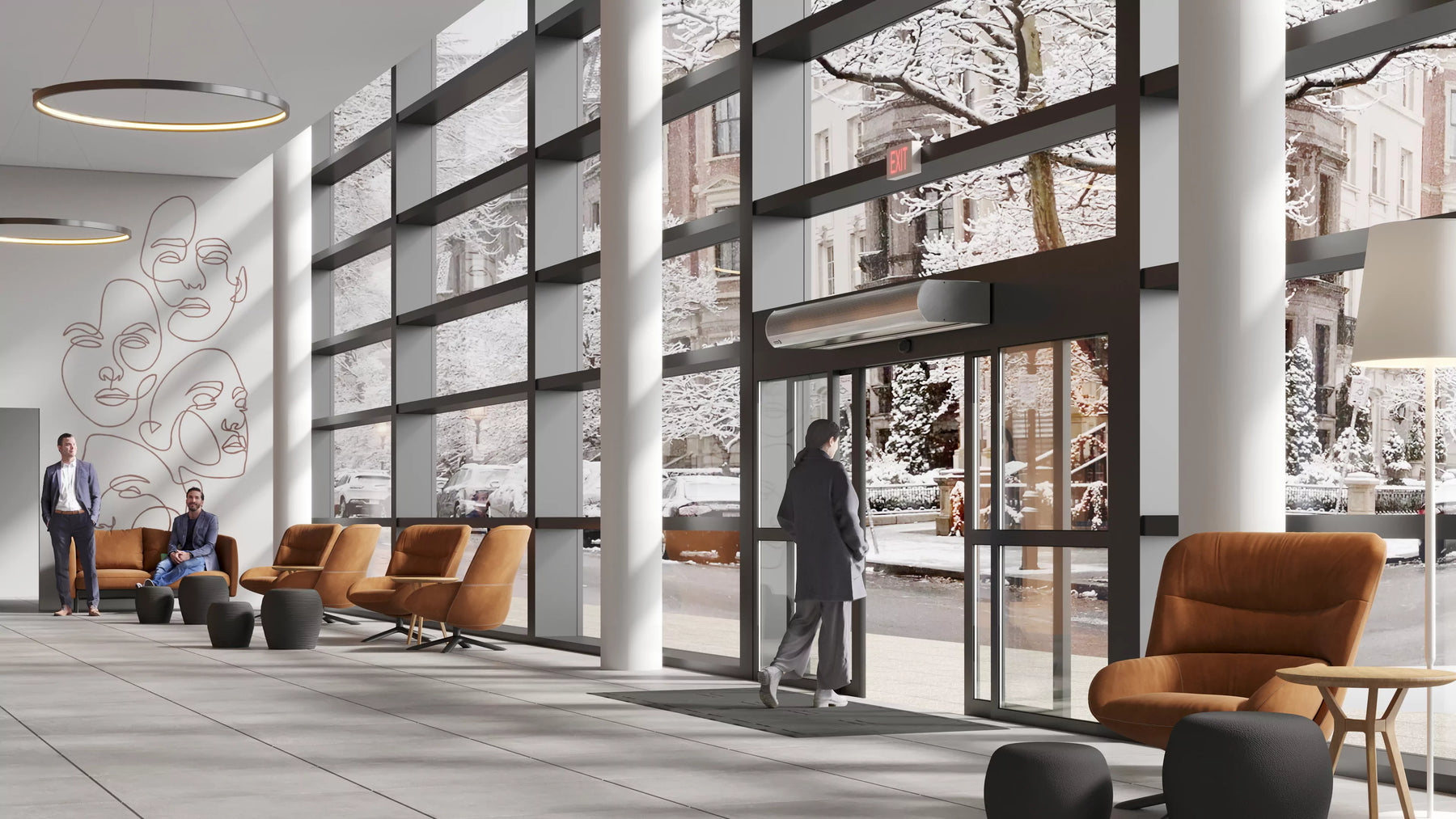 Using Air Curtains as a Replacement for Vestibules